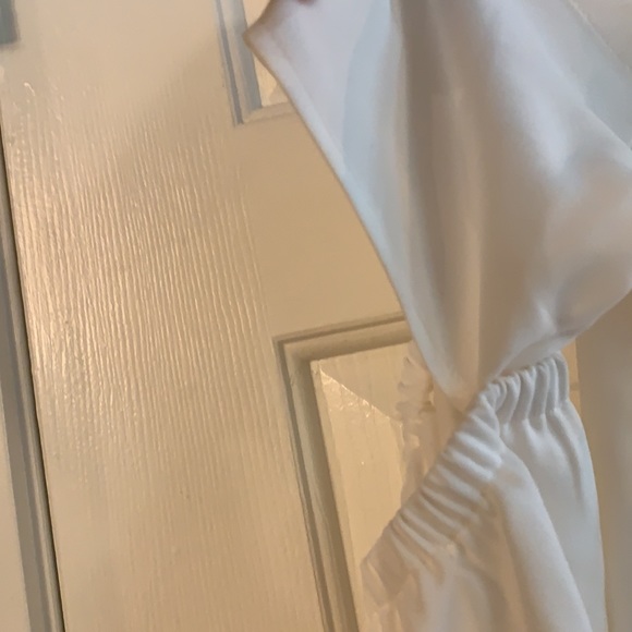 Off the shoulder split sleeve blouse - Picture 6 of 7